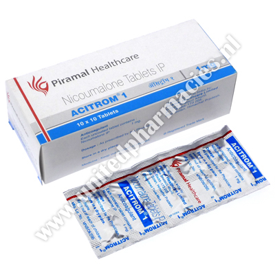 Acitrom (Nicoumalone) - 1mg (100 Tablets)