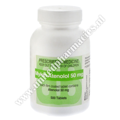 Atenolol (Atenolol) - 50mg (500 Tablets)