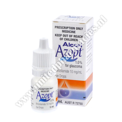 Azopt Eye Drops (Brinzolamide) - 1% (5mL Bottle)