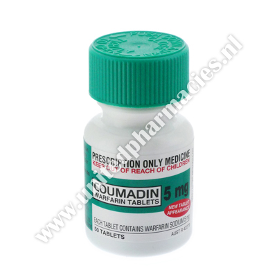 Coumadin (Warfarin Sodium) - 5mg (50 Tablets)