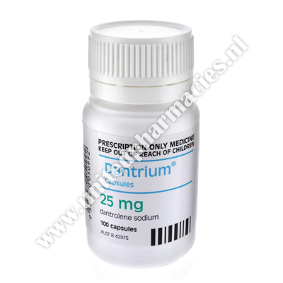 Dantrium (Dantrolene Sodium) - 25mg (100 Capsules)