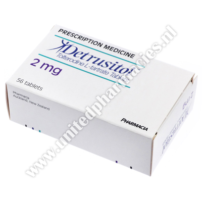 Detrusitol (Tolterodine Tartrate) - 2mg (56 Tablets)