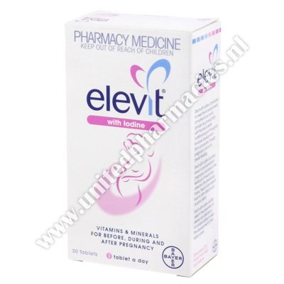 Elevit Multi with Iodine (Vitamins and Minerals with Iodine)(30 Tablets)