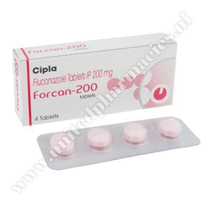 Forcan (Fluconazole) - 200mg (4 Tablets)