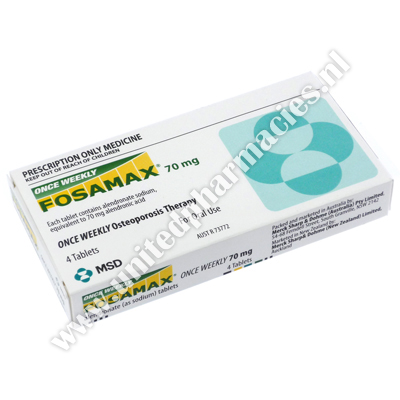 Fosamax (Alendronate Sodium) - 70mg (4 Tablets)
