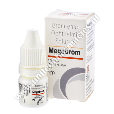 Megabrom Eye Drop (Bromfenac) - 0.09% (5ml)