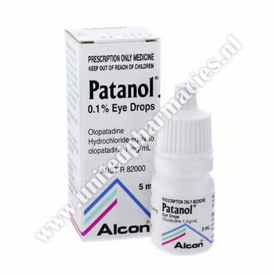 Patanol Eye Drops (Olopatadine) - 1mg/mL (5mL Bottle)