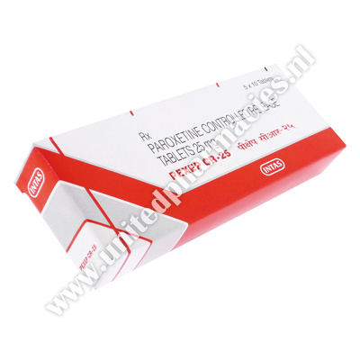 Pexep CR (Paroxetine) - 25mg (10 Tablets)