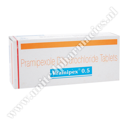 Pramipex (Pramipexole Dihydrochloride) - 0.5mg (10 Tablets)2