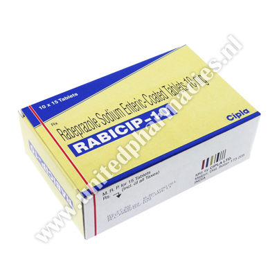 Rabicip (Rabeprazole Sodium) - 10mg (15 Tablets)