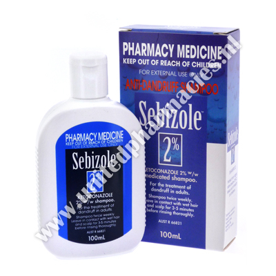 Sebizole Shampoo (Ketoconazole) - 2% (100mL Bottle)