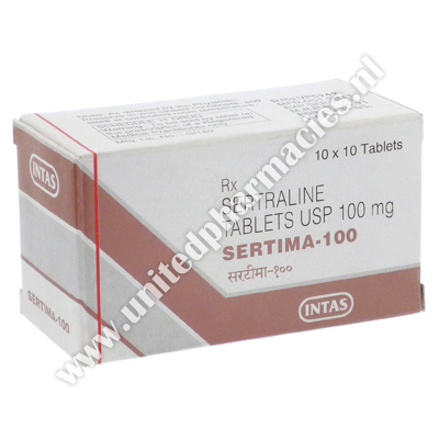 Sertima-100 (Sertraline) - 100mg (10 Tablets)