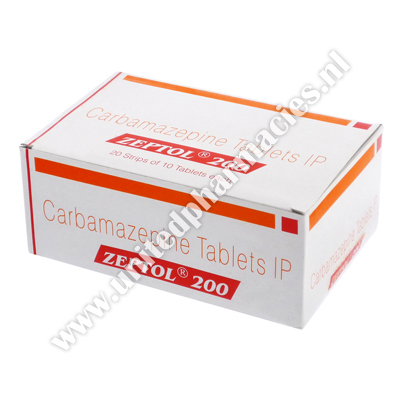 Zeptol (Carbamazepine) - 200mg (10 Tablets)